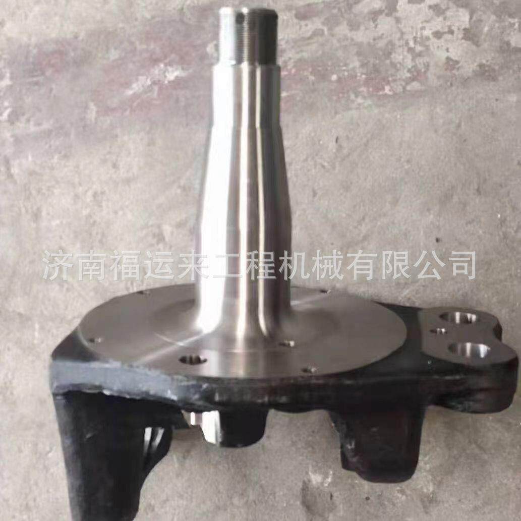 陕汽汉德车桥转向节左转向节DZ9100410400羊角轴总成转向节
