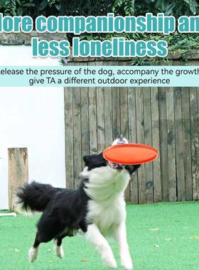 Pet Dog Flying Disk Toy Silicone Material Environmentally Fr