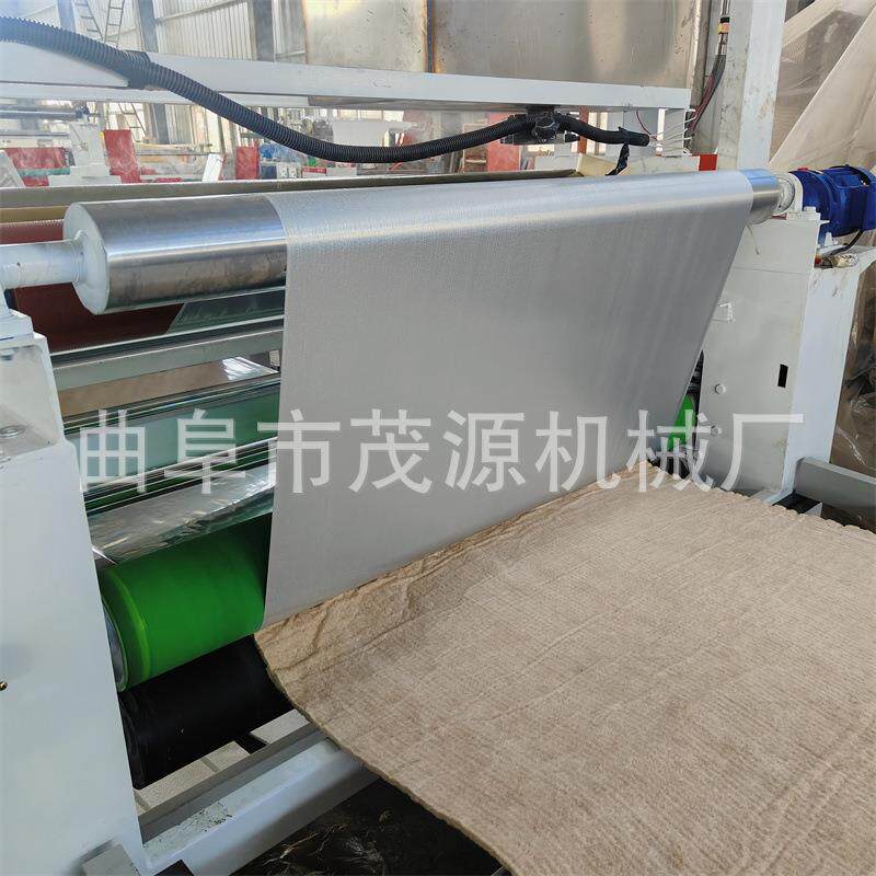 气凝胶毡铝箔玻纤布复合机 EVA热熔胶双面涂胶贴面机卷对卷贴合机