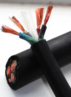 煤矿用轻型防爆阻燃电缆MYQ0.3/0.5KV1.5 -2.5平方多芯橡套软铜线