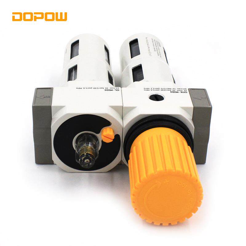 DOPOW气源处理器OU-MICRO三联件气源M5FRC/HFC调压过滤器空气净化