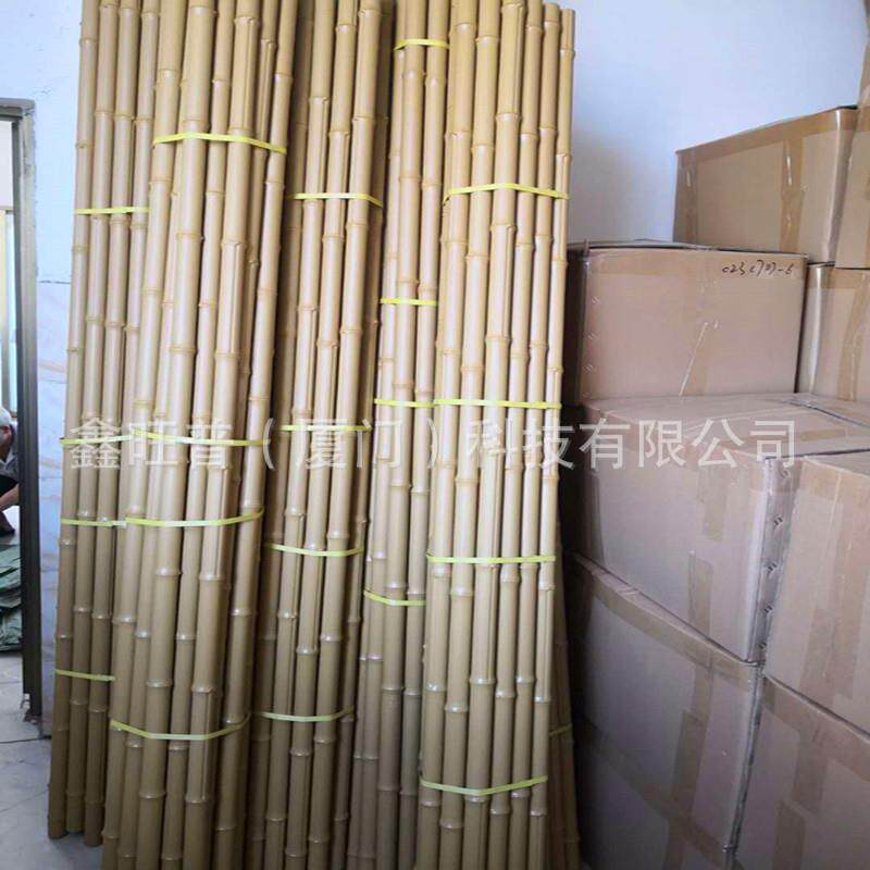新款直销户外景观仿真竹子PVC竹杆装饰竹篱笆防潮源头工厂景观竹