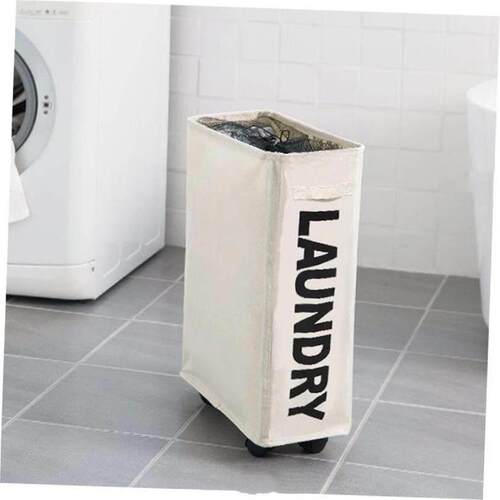 Laundry Basket Foldable Dirty Clothes With Wheels Organizer
