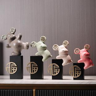 采购产品富滋熊电视柜装饰吸引财富,家庭客厅,无障碍豪华酒柜,