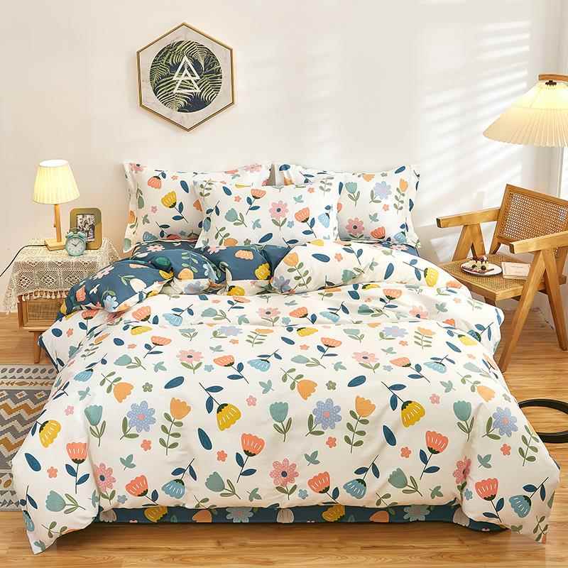 高档纯棉四件套100全棉床.品套件被套2米2.3米2.2x204m被罩2x2x24