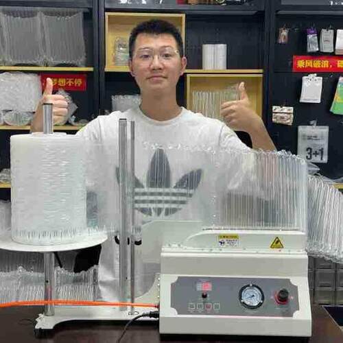 气柱袋全自动充气机气柱卷自动包装设备多功能抗压气泡柱减震