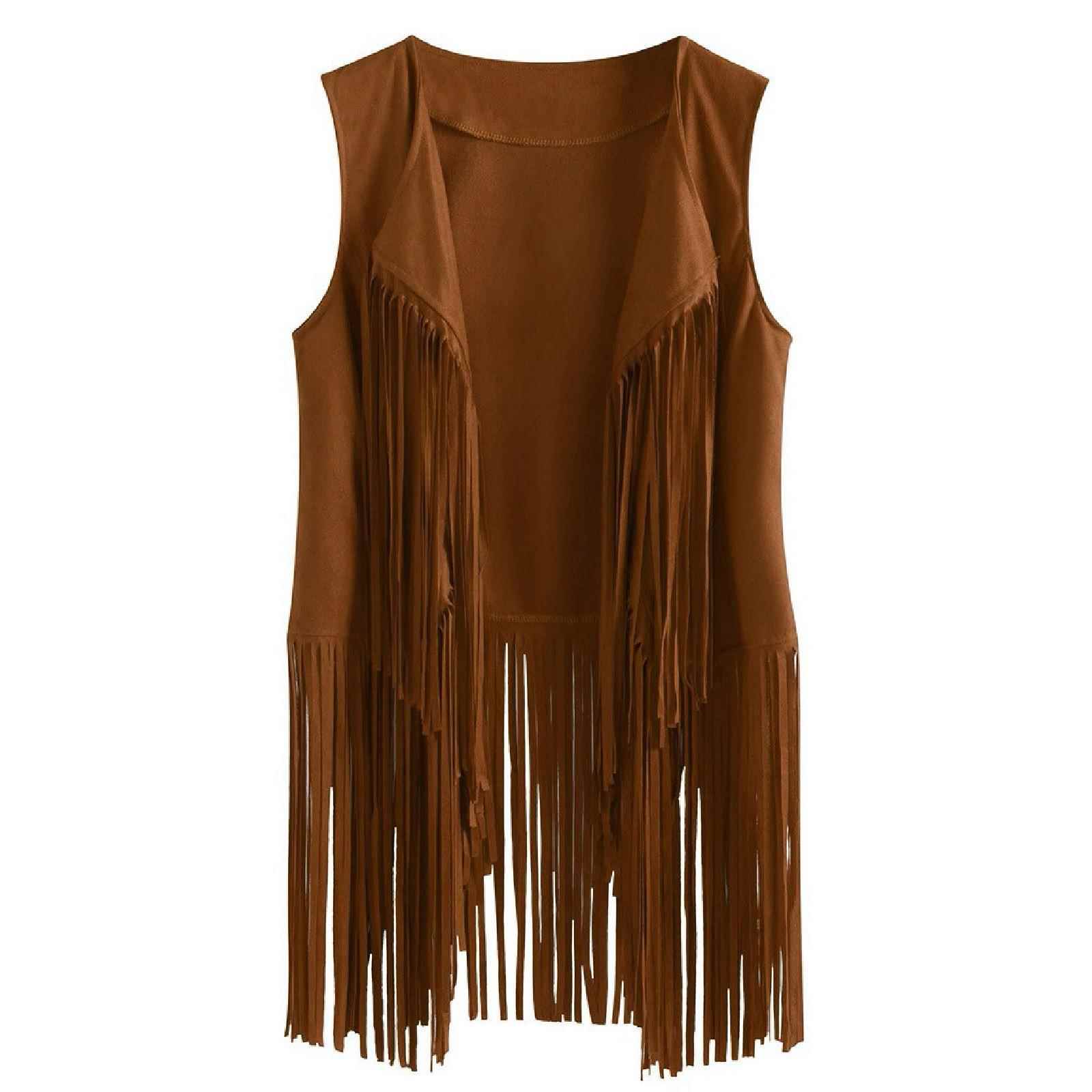 for slim Fashion vest women sleeveless for tassel thin