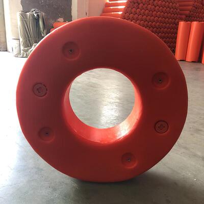 景观水域采水浮筒 直径70CM圆环形水泵浮体 设备搭载异形塑料浮圈