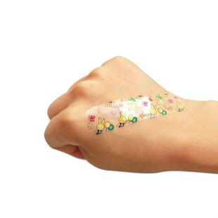 Band Breathable Waterproof BandAids Cute Cartoon Aid 100pcs