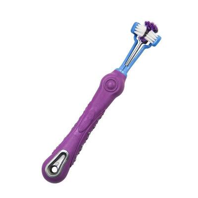Three Sided Dog Pet Toothbrush Bad Breath Tartar Teeth Care