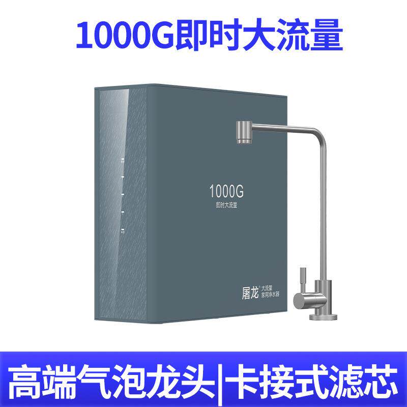 1000G即时大流量净水器家用直饮水机ro反渗透厨下卡接滤芯净水机