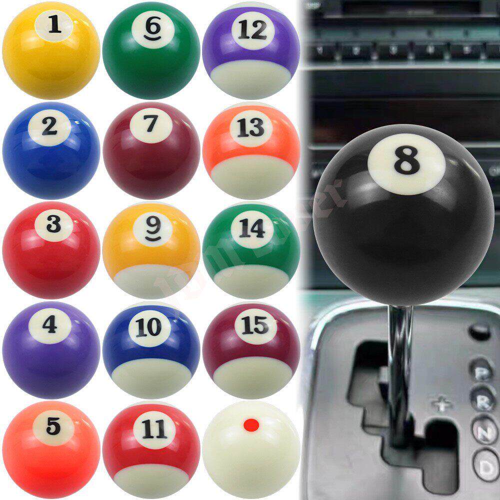 JDM汽车改装通用手动挡套排挡头台球个性网红桌球杆挡把头波棍头