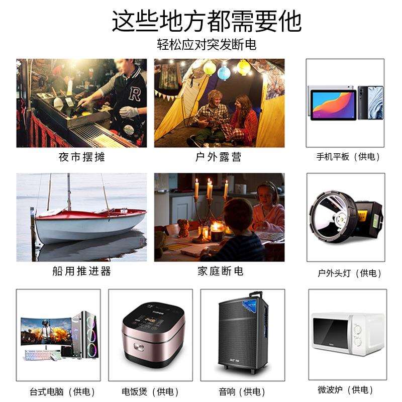 亿森能磷酸铁锂12V200AH动力电池太阳能基站储能房车电源厂家直供