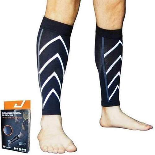 1Pair Calf Support Compression Leg Sleeve Running Sports Soc