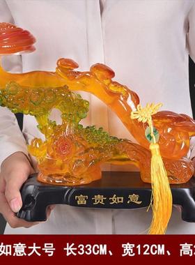 班德拉斯富贵如意结婚礼物精品摆件工艺品乔迁礼品家居装饰品摆设