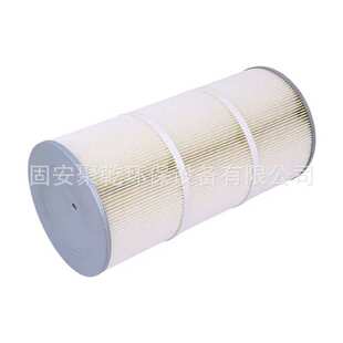 工业除尘滤芯325 660通用螺杆喷砂机抛丸机覆膜阻燃防静电滤芯