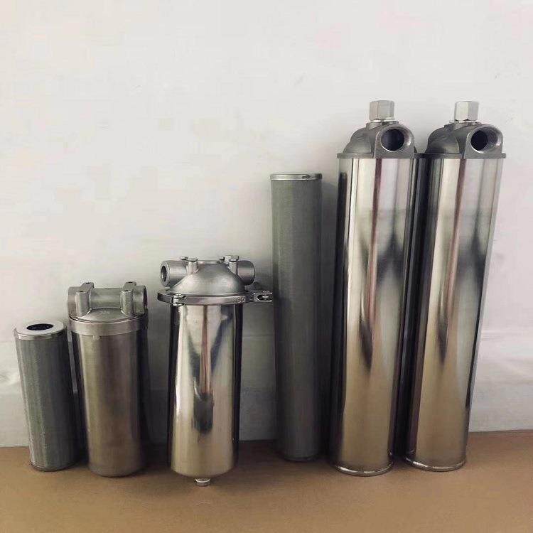 景弘10寸不锈钢前置单芯过滤器20寸过滤器超声波清洗机过滤器