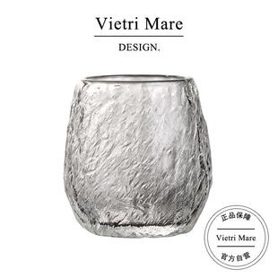 Vietri Mare玻璃杯日式锤纹洋酒杯耐热茶杯高档家用杯子丨罗纳德