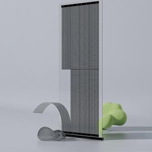 screen LED holographic invisible screen全息隐形 advertising