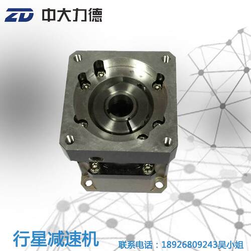 中大高精度行星减速机060ZB10-400T3配400W伺服马达数控机床专用