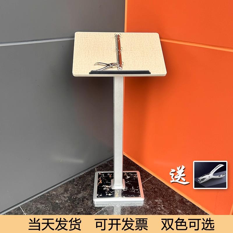 餐厅门口立式活页展架菜单展示牌翻页展示架售楼处合同架公示架子