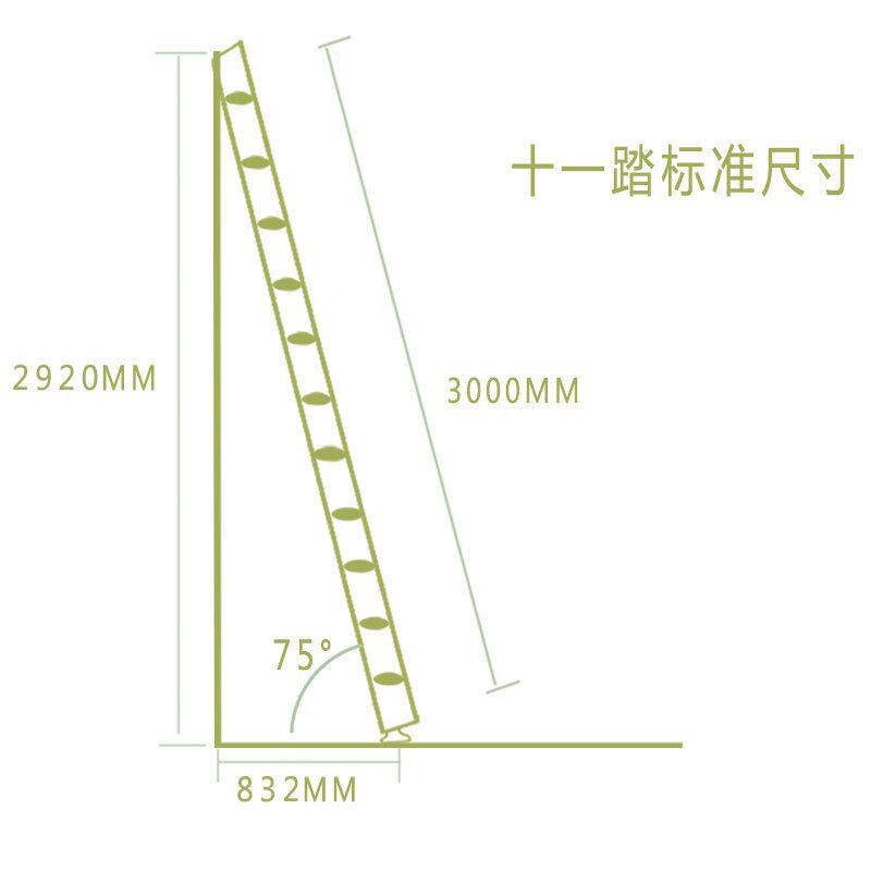 楼梯木质梯子楼梯阁楼双层上下床家用床木梯批发学生宿舍子实木直