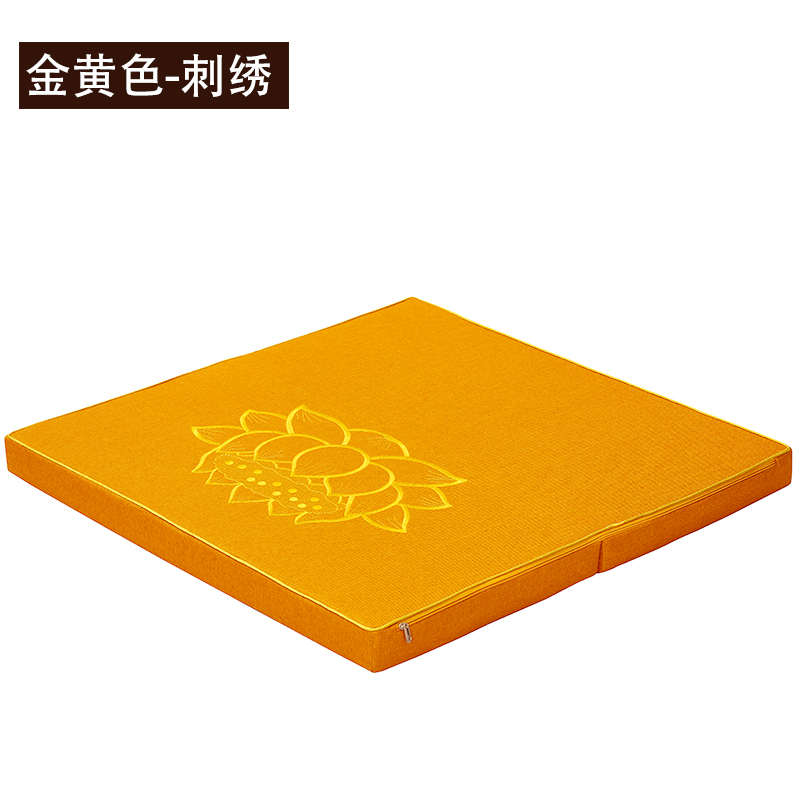 垫垫子86n垫下瑜伽磕头折叠礼佛垫家用棕跪拜参禅修大道家禅打坐