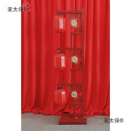 婚礼路引新款婚庆道具宫灯三联中式路引中国风仿古灯笼汉唐麦太保