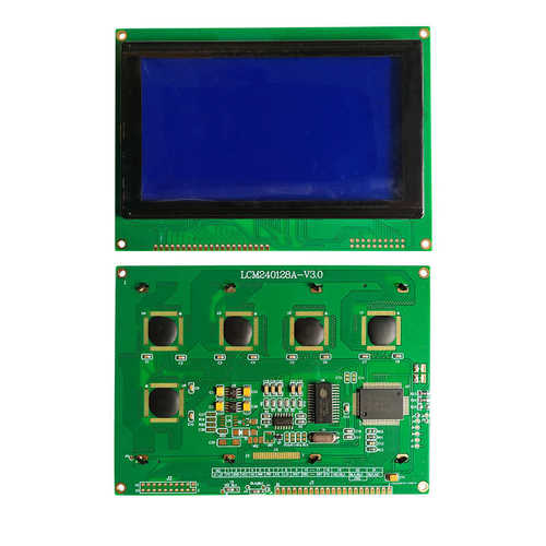 LCD240128液晶屏 蓝膜 图形点阵液晶屏T6963控制器 可选 5V/3.3V