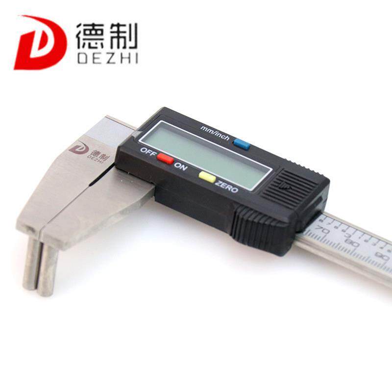 新品德制数显卡尺高精度工业级电子不锈钢镗孔专用卡尺内径测量工