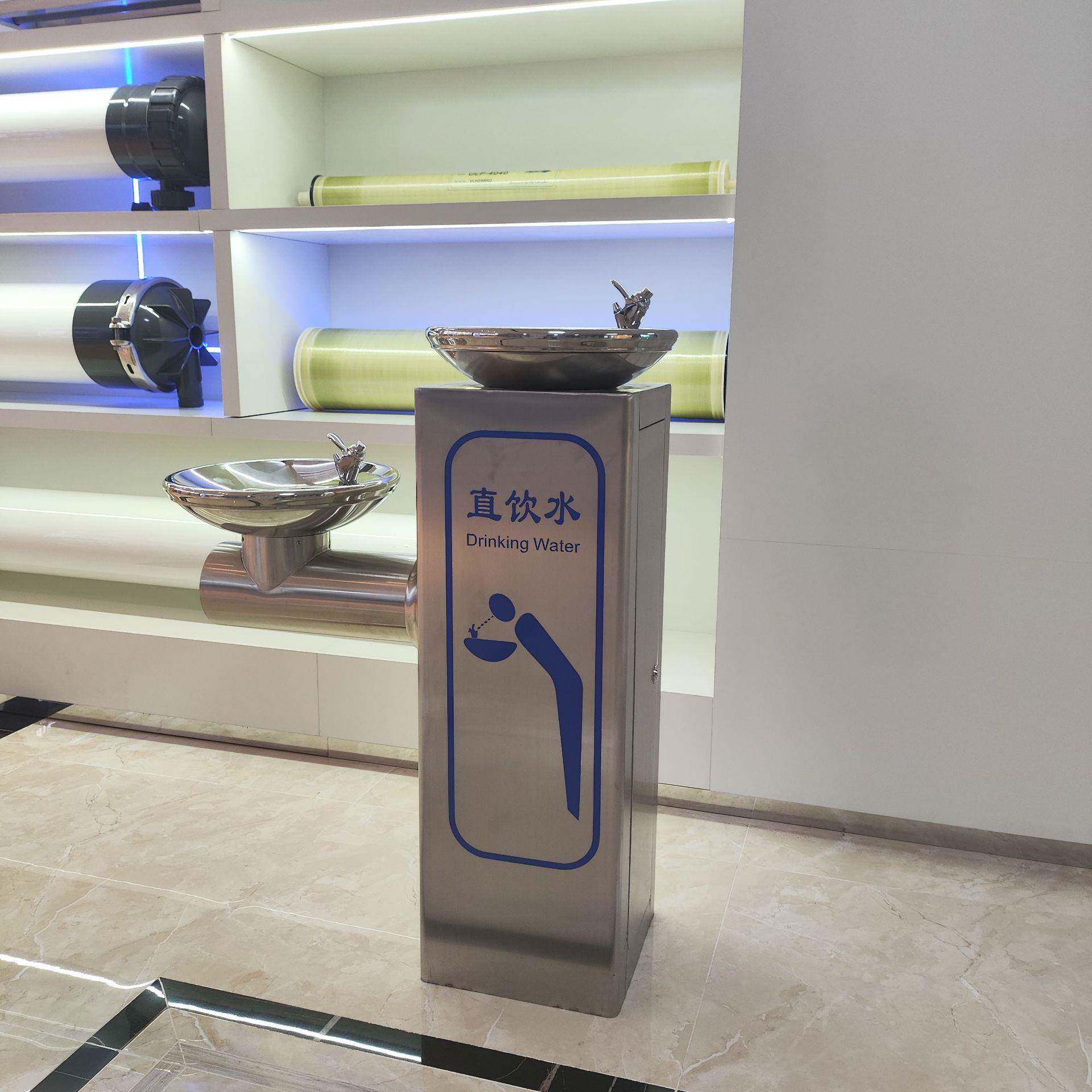 市政户外饮水台304不锈钢饮水机景区公园广场洗手台直饮台即热式