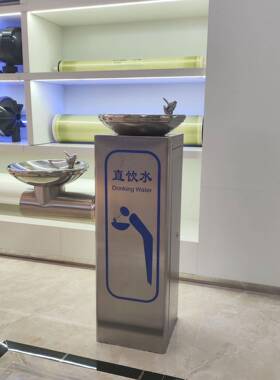 市政户外饮水台304不锈钢饮水机景区公园广场洗手台直饮台即热式