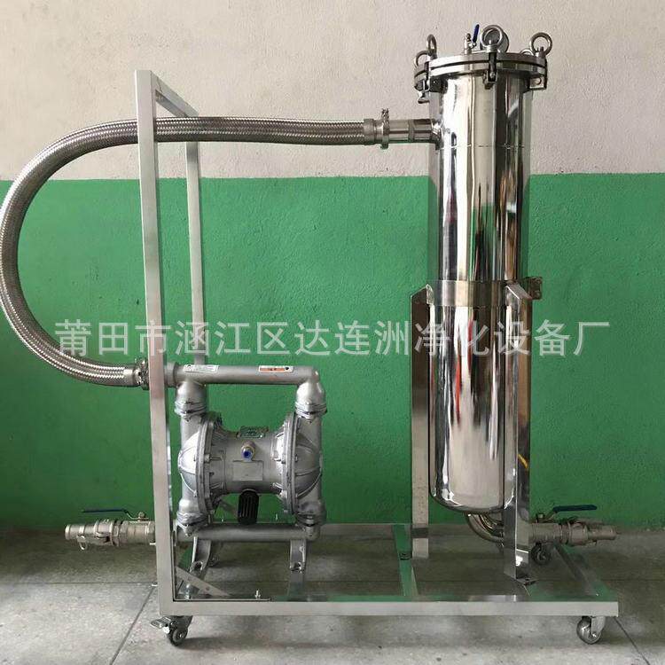 艺术料袋WSC式过滤器 涂质料 装灌机过涂滤器 涂料反应釜杂过滤机