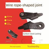 钢丝绳夹头楔形套筒水平销加工轴6 40mm