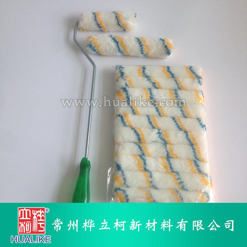 现货拇指滚筒刷 胶水油漆毛滚 大面积玻璃纤维树脂滚涂 滚头可拆
