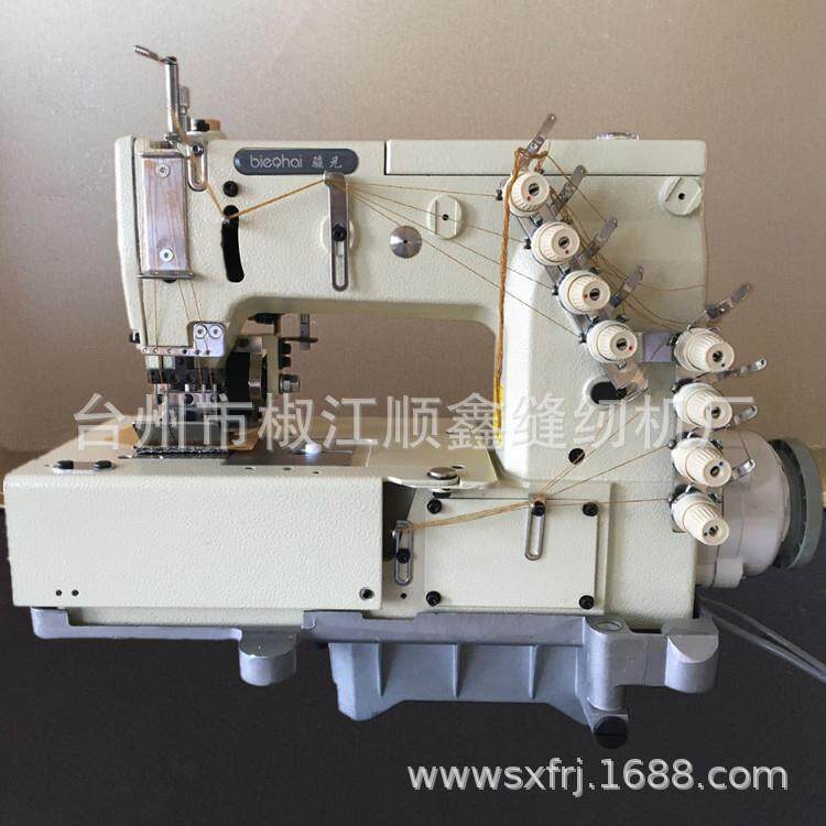 森本款1508牛仔裤拉腰机直驱裤腰机多针机绷缝机缝裤腰多功能