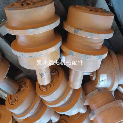 工程机械配件四轮一带推土机卡特D8K支重轮 拖轮 引导轮 齿块链条