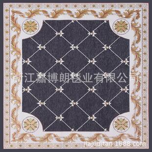 现货供应正方形地毯卧室书桌电脑椅垫学习椅脚垫子客厅办公桌地垫