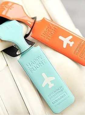 A1560韩国条形行李箱名片托运牌 行李牌 行李吊牌旅行拉杆0.017