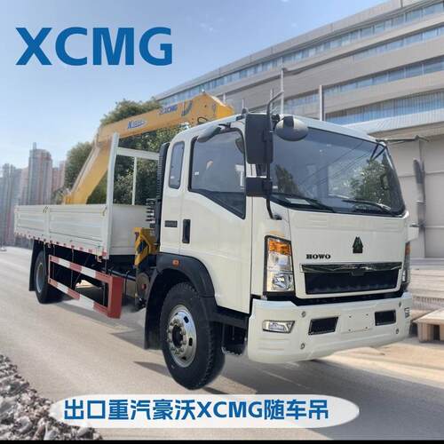 出口非洲howo右驾4x25吨小型移动式随车起重机