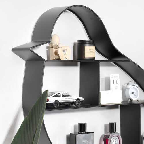 装饰架搁板壁挂架舍ins收纳物架小鸟未展示架艺墙上默铁置北欧集