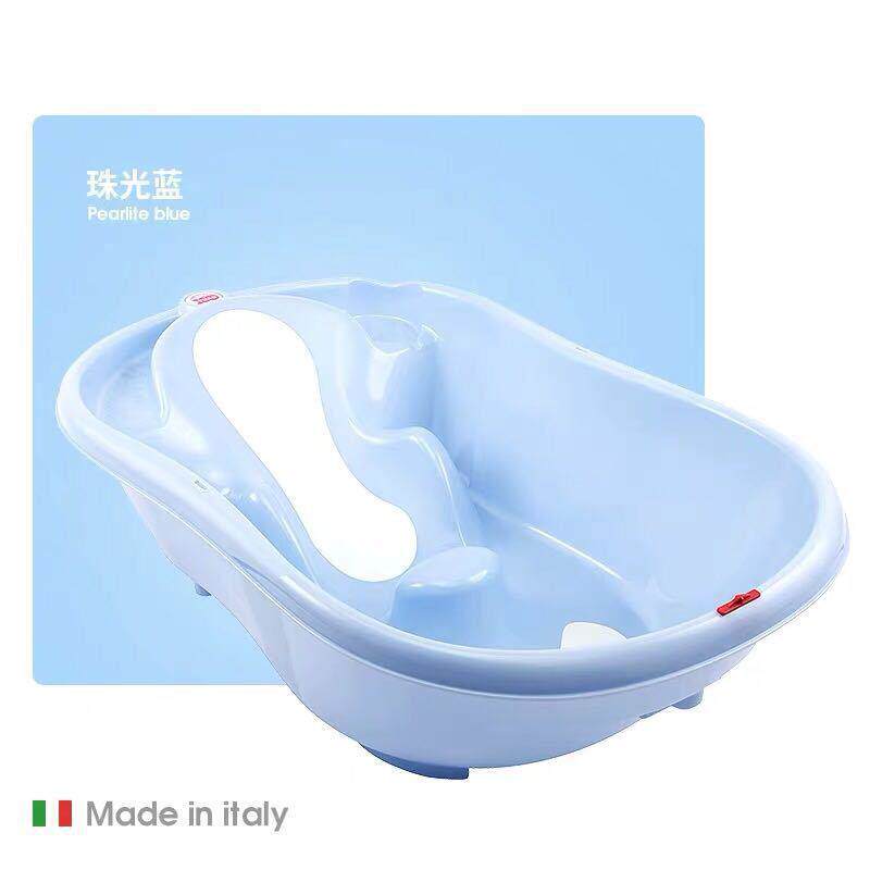江浙）OKBABY欧达德鲁婴儿浴盆可坐躺大号新生儿用品幼儿通用澡盆