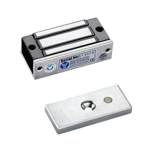 意林YLI迷你型单门磁力锁储物室柜子锁门用电子锁YM-60N