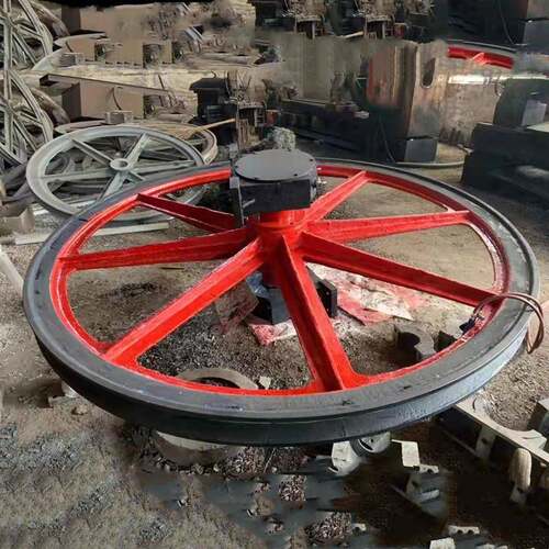 矿用游动天轮固定式天轮DT2500/80绞车天轮凿井固定式天轮