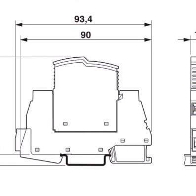 Phoenix菲尼克斯PLT-SEC-T3-230-FM-UT- 3类电涌保护设备 2907919