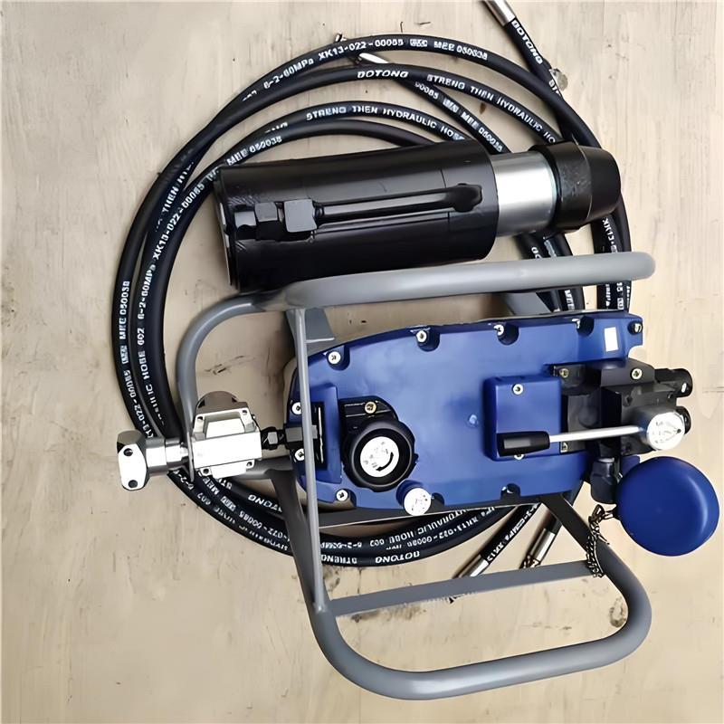 MQ29-400/63矿用锚索张拉机具 气动液压油泵锚索张拉机厂家