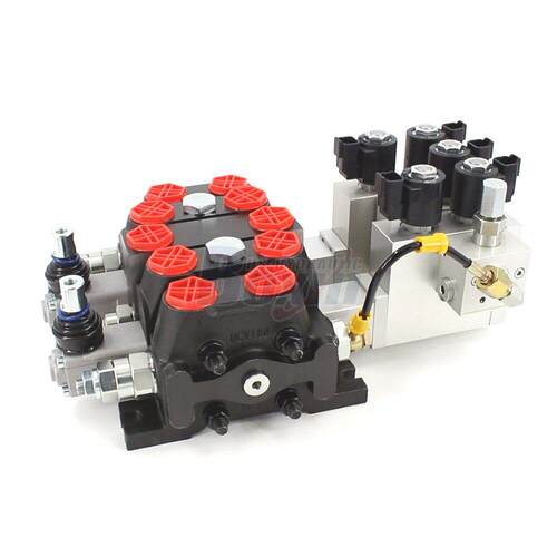 DCV100-OT-J-OT型电液多路阀 100L/min315bar G3/4三联手动换向阀