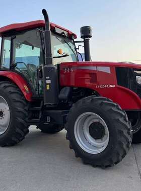 热销款轮式拖拉机东方LY2换04加大后桥1动力挡红旋耕机柴油352款