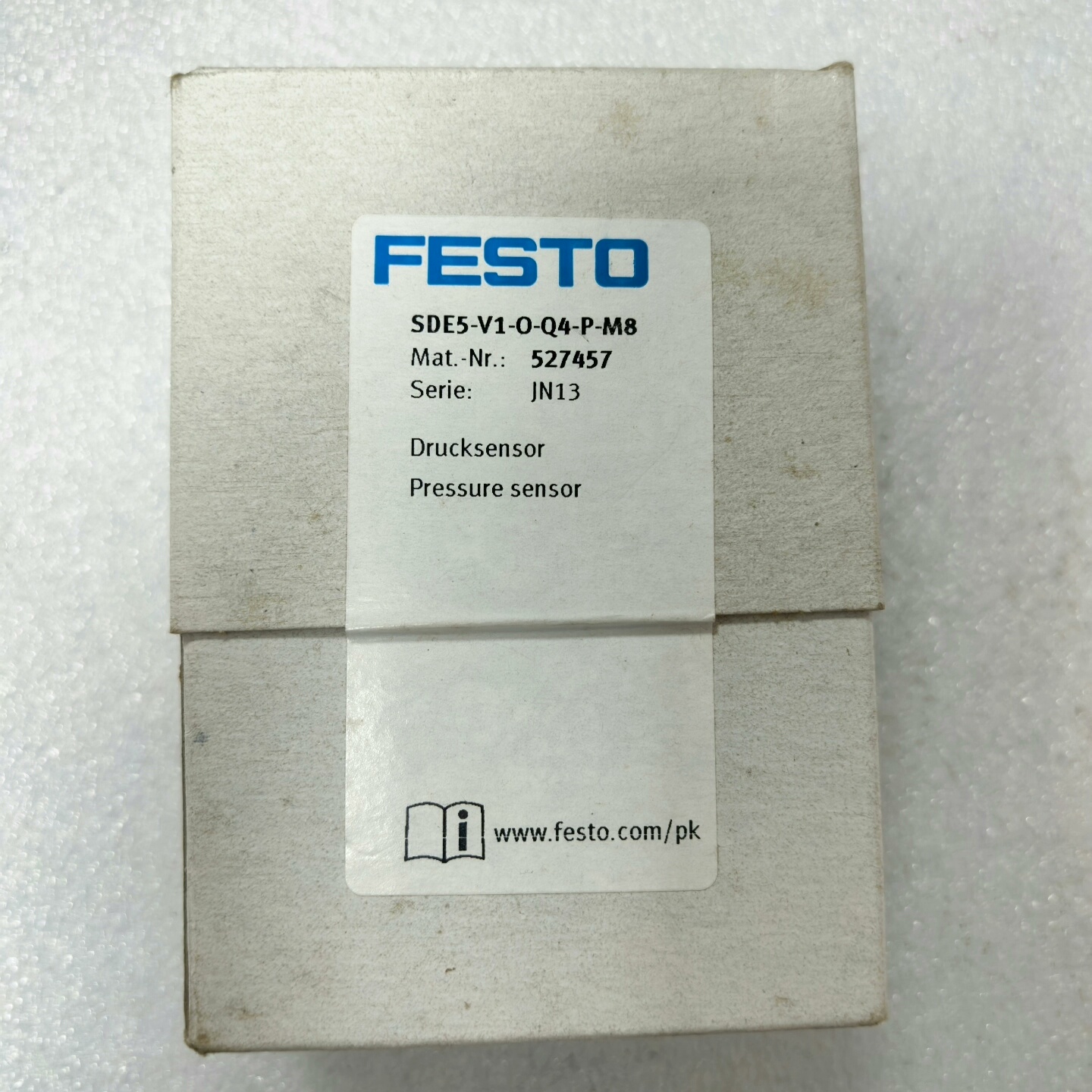 527457 压力传感器 SDE5-V1-0-Q4-P-M8