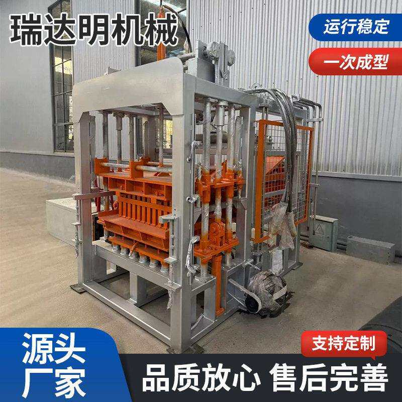 全自动免烧转机压砖打砖砌块砖机设备一机多用生产线水泥路面砖机